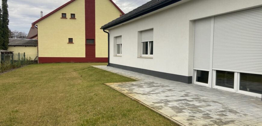 Dabas, for sale a new family house with a floor area of 93 square meters and a plot area of 1052 square meters (EN)